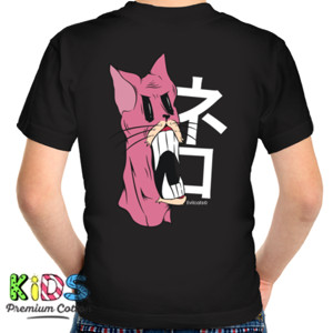 Kaos #4 pinkcats (black) 
