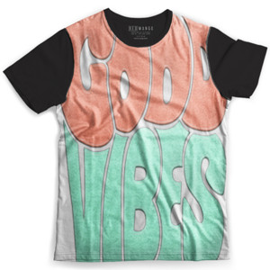 Kaos Fullprint DISTRO Collection G_BLACK FOREVER