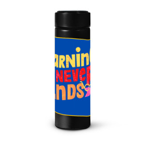 Botol Tumbler lerning never end