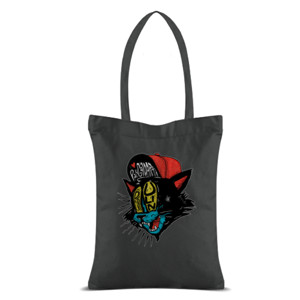 Tas Tote TK black cat