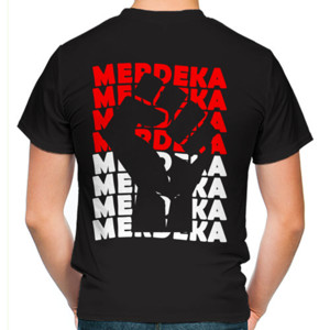 Kaos Hut RI Merdeka Merah Putih