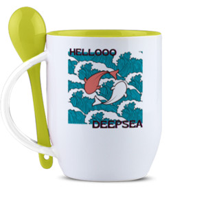 Mug Sendok Hello Depsea