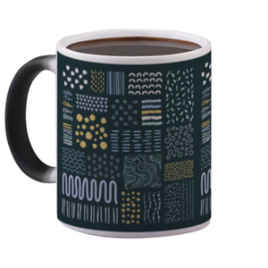 Mug Bunglon Pattern