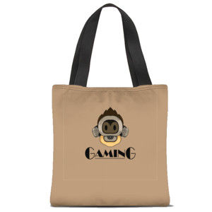 Tas Tote Fullprint MONKEY GAMING