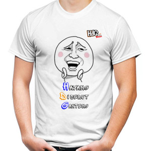 Kaos HdG MEME 005 : Hayang disebut Ganteng