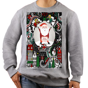 Jaket Sweater Selamat Natal Semua