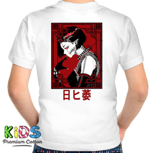 Kaos Ghoul (日ヒ萎) depan belakang