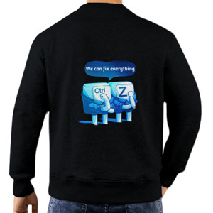 Jaket Sweater Kaos Control Z