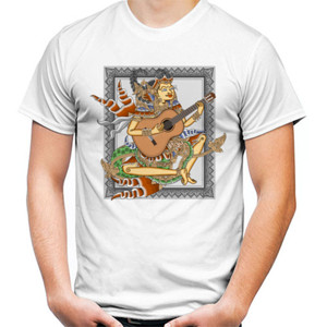 Kaos wayang melody 1 Special edition putih