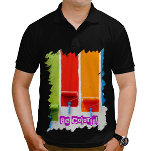 Kaos Polo Be Colorful