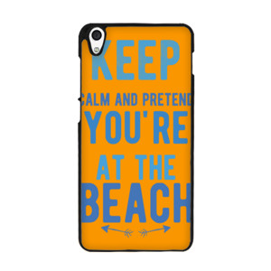 Keep Calm The Beach Casing HP