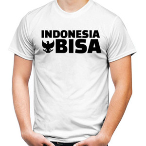 Kaos INDONESIA BISA