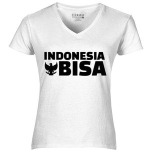 Kaos INDONESIA BISA