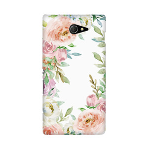 Flowers on iPhone Casing HP