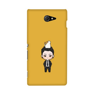 oppa with cat_yellow Casing HP