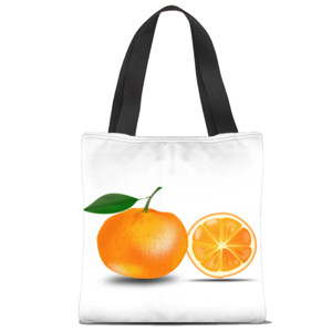 Tas Tote Fullprint jeruk