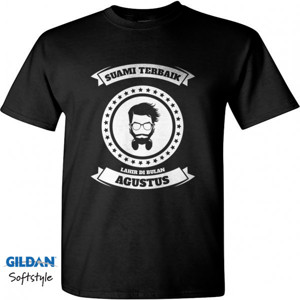 Kaos Simple Suami Terbaik Agustus