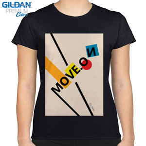 Kaos Kaos Wanita Move On Gildan by Co_mbro