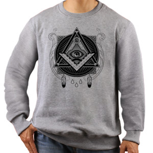 Jaket Sweater The Da Vinci Code - All Seeing Eye 2