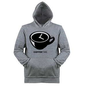 Jaket Hoodie Coffee Time