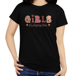 Kaos Girls It Shopping time