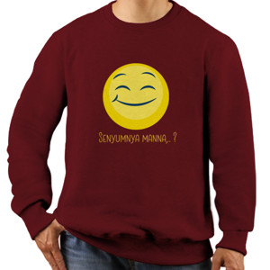 Jaket Sweater Senyumnya mana