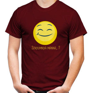 Kaos Senyumnya mana