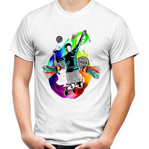 Kaos Bulu Tangkis Blue