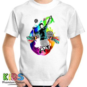 Kaos Bulu Tangkis Blue 