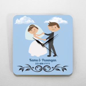 Jam Dinding Wedding Series 3