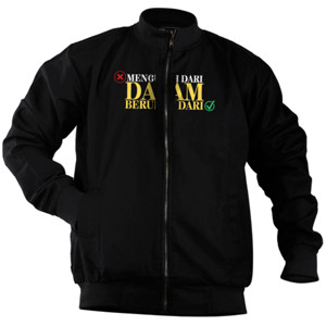 Jaket Bomber berubah di dalam