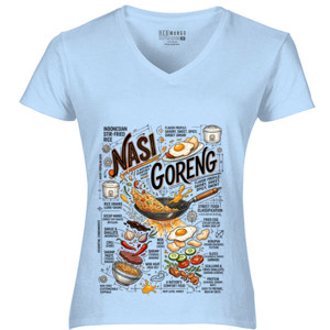 Kaos Kaos Nasi Goreng Kuliner Nusantara Unik