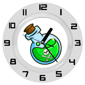 Jam Dinding Jam Dinding Round Diamond POISON Reward Token