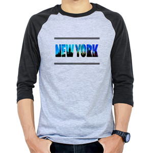 Kaos Raglan New york