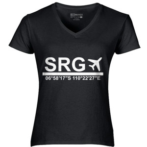 Kaos Kode IATA Bandara Ahmad Yani Semarang SRG