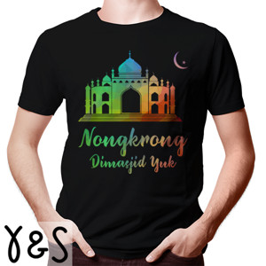 Kaos Nongkrong dimasjid