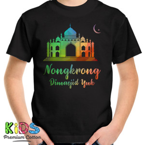 Kaos Nongkrong dimasjid
