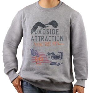 Jaket Sweater Kaos Roadside Attraction (SB7RN)