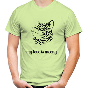 Kaos my love is meong