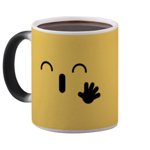 Mug Bunglon Mug Hepi bunglon kuning