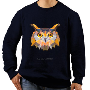 Jaket Sweater Triangle Owl 01