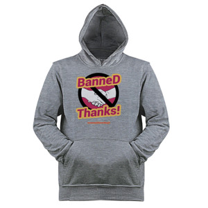 Jaket Hoodie Banned Thanks