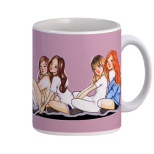 Mug Black PInk