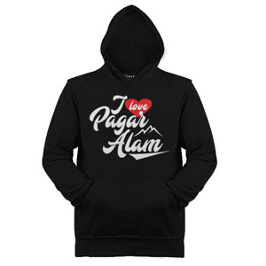 Jaket Hoodie kaos I love pagar alam