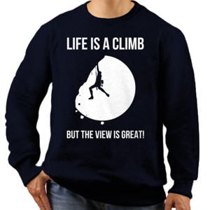 Jaket Sweater Life Is A Climb 2