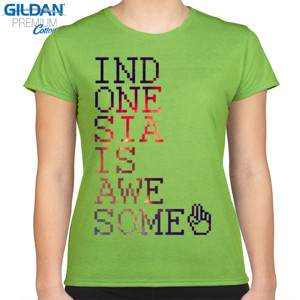 Kaos Indonesia Is Awesome 5  