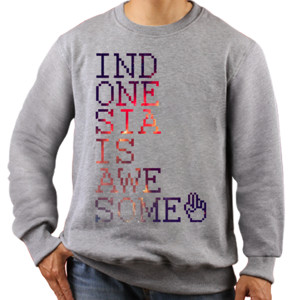 Jaket Sweater Indonesia Is Awesome 5  