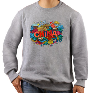 Jaket Sweater Travel to China