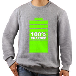 Jaket Sweater 100% Charged