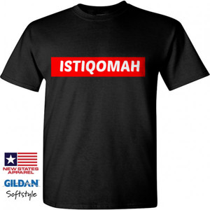 Kaos Kaos pria ISTIQOMAH  –Gildan Soft Style